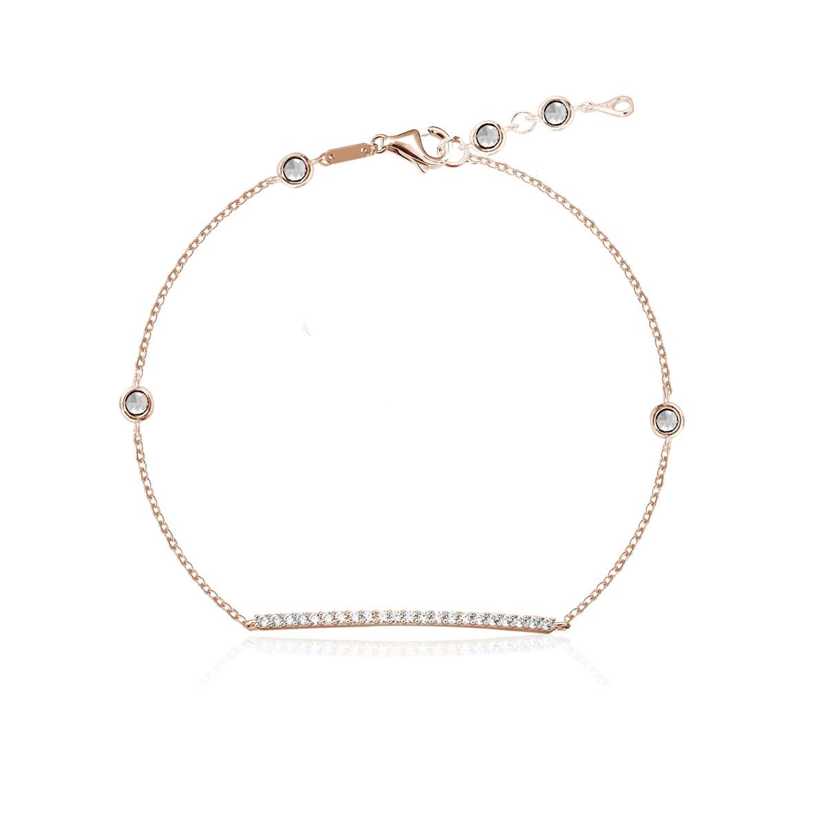 14K rose gold bracelet-108705