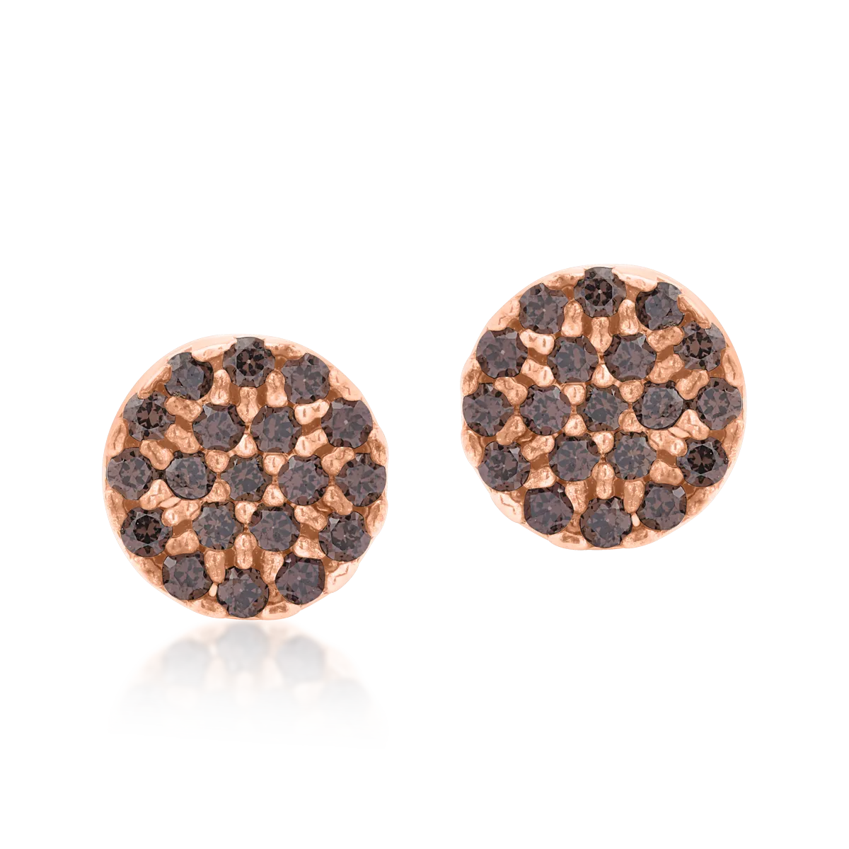 14K rose gold earrings