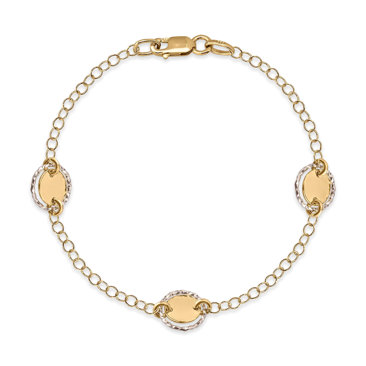 14K yellow gold bracelet