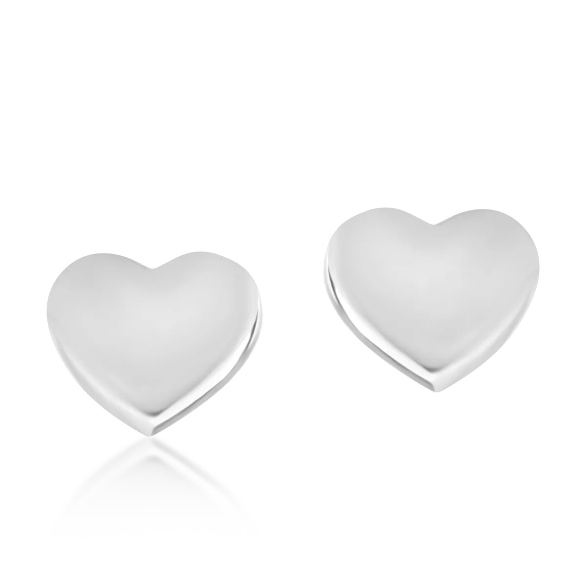 14K white gold earrings-1467