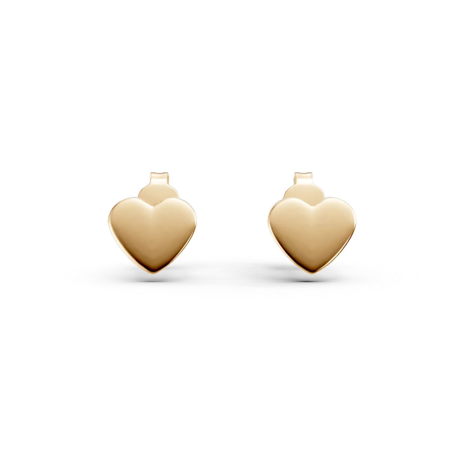 14K yellow gold earrings