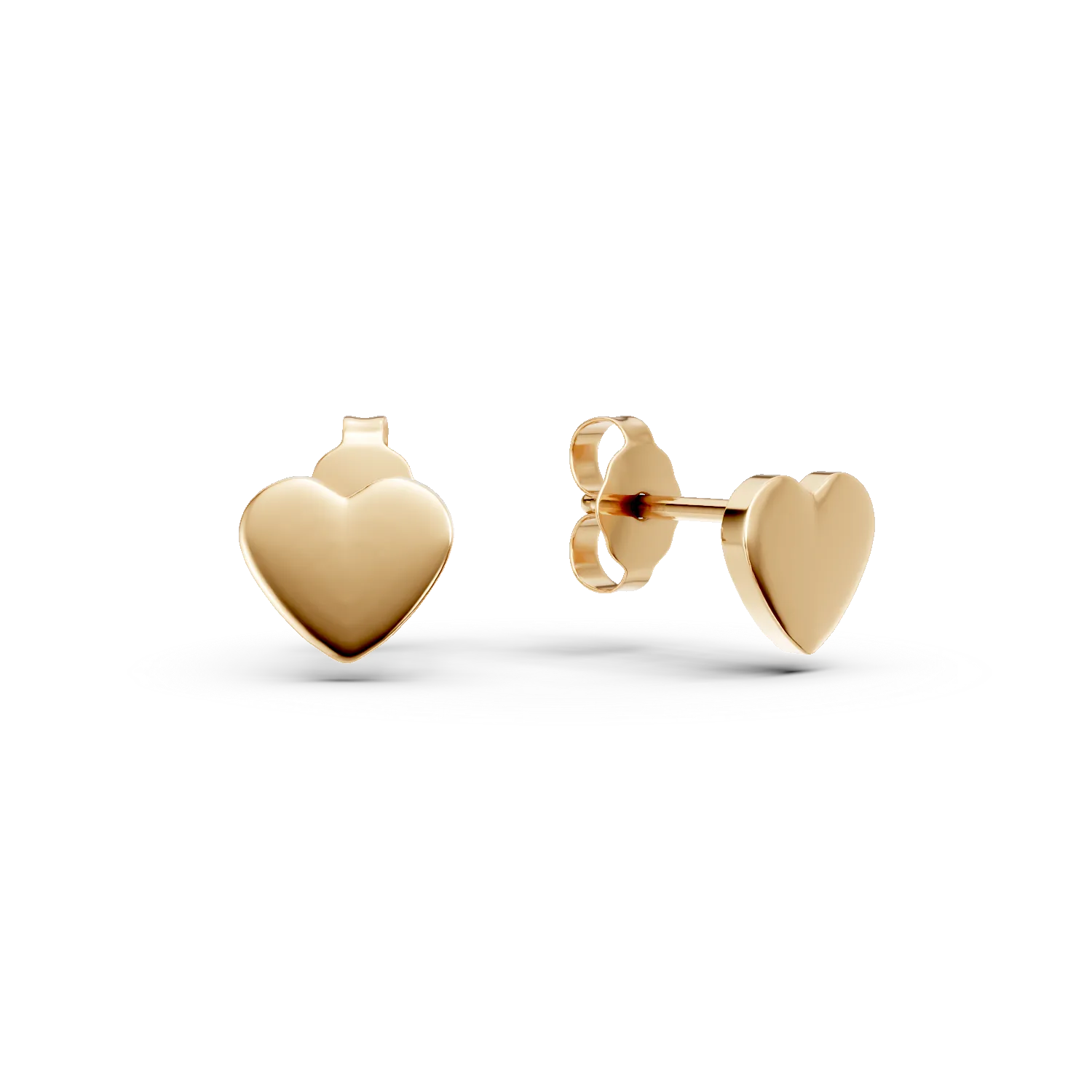 14K yellow gold earrings