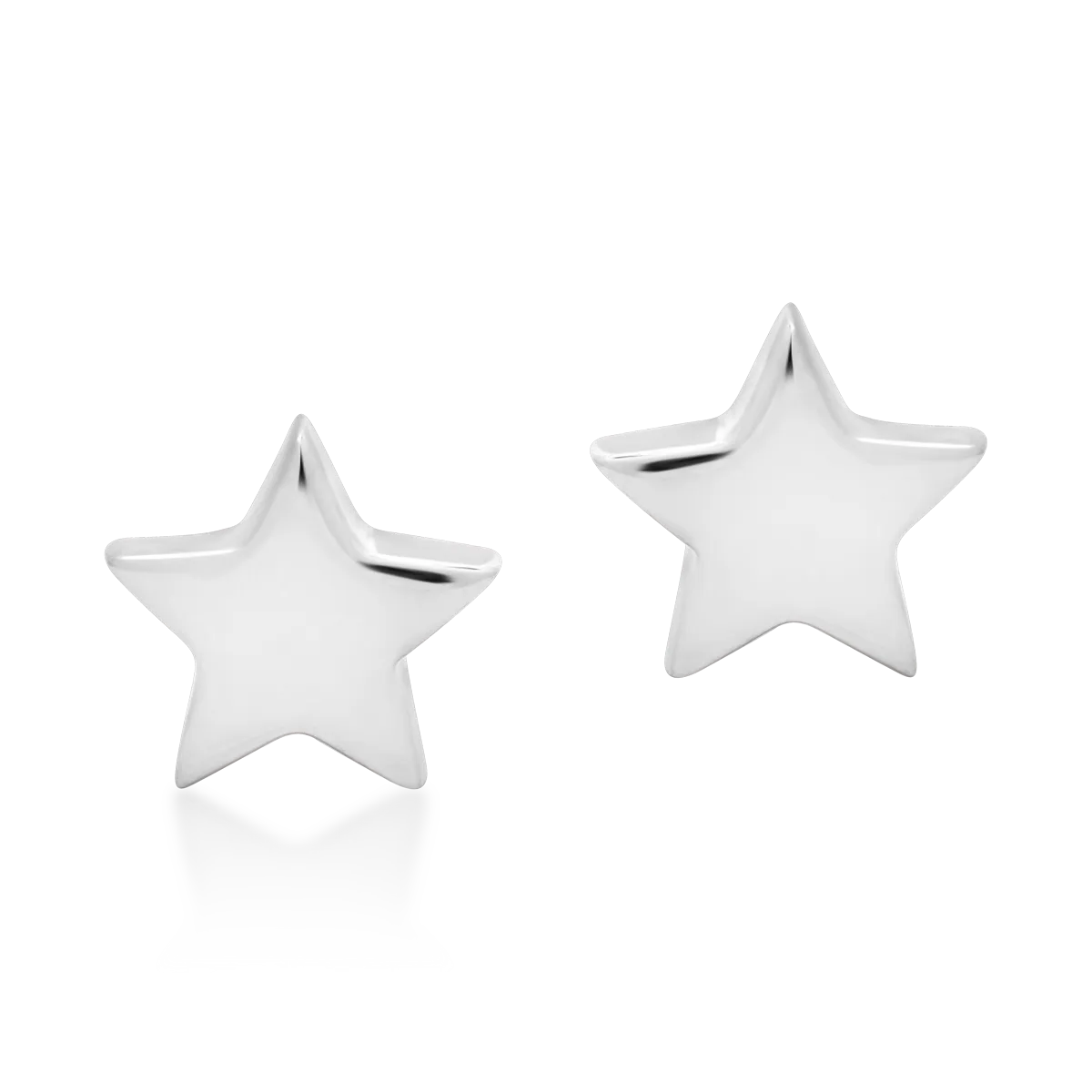 Cercei din aur alb de 14K-1472