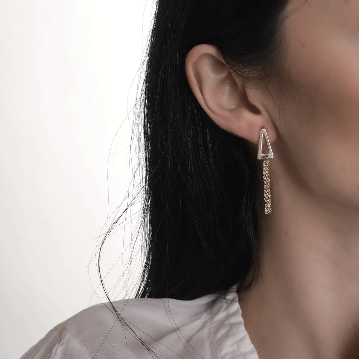 Fülbevaló 14K-os sárga aranyból