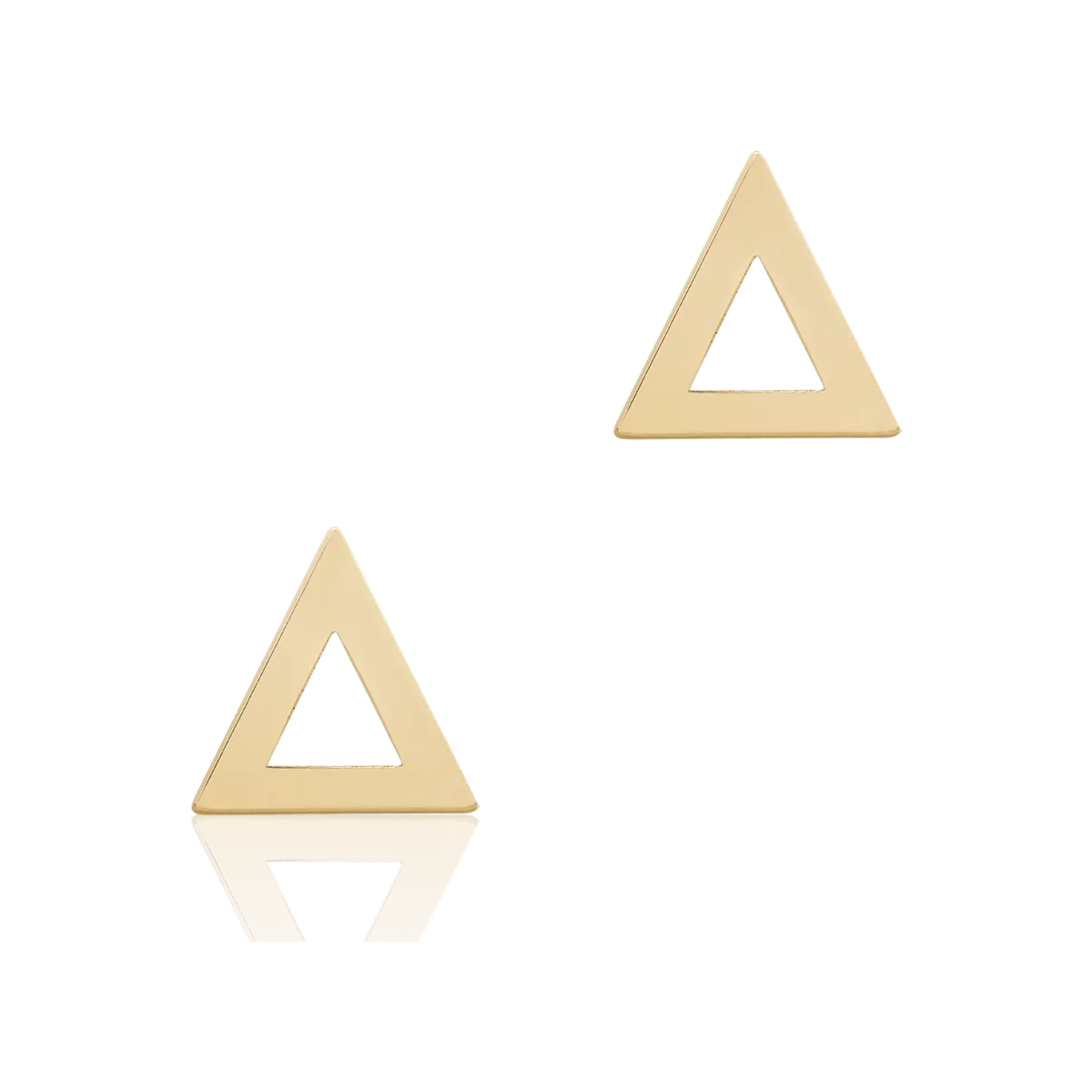 14K yellow gold earrings-1685