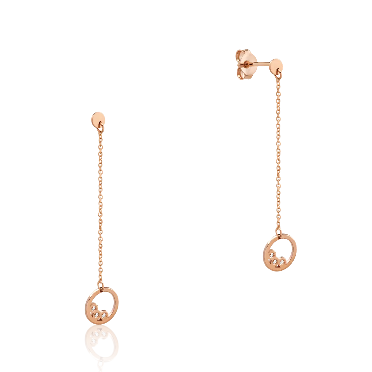 14K yellow gold earrings