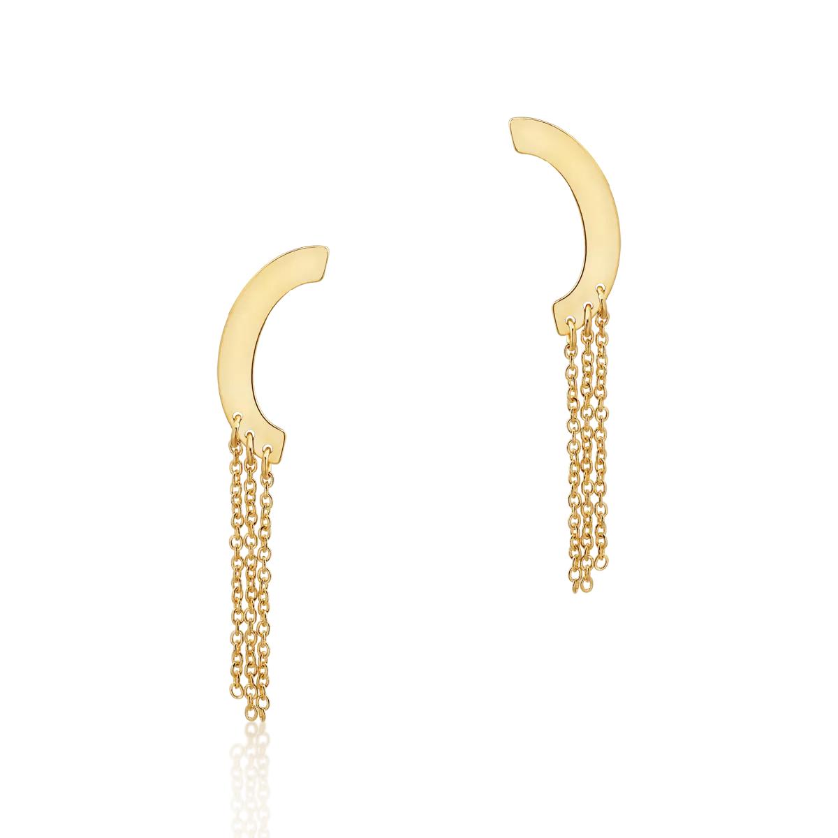 Fülbevaló 14K-os sárga aranyból