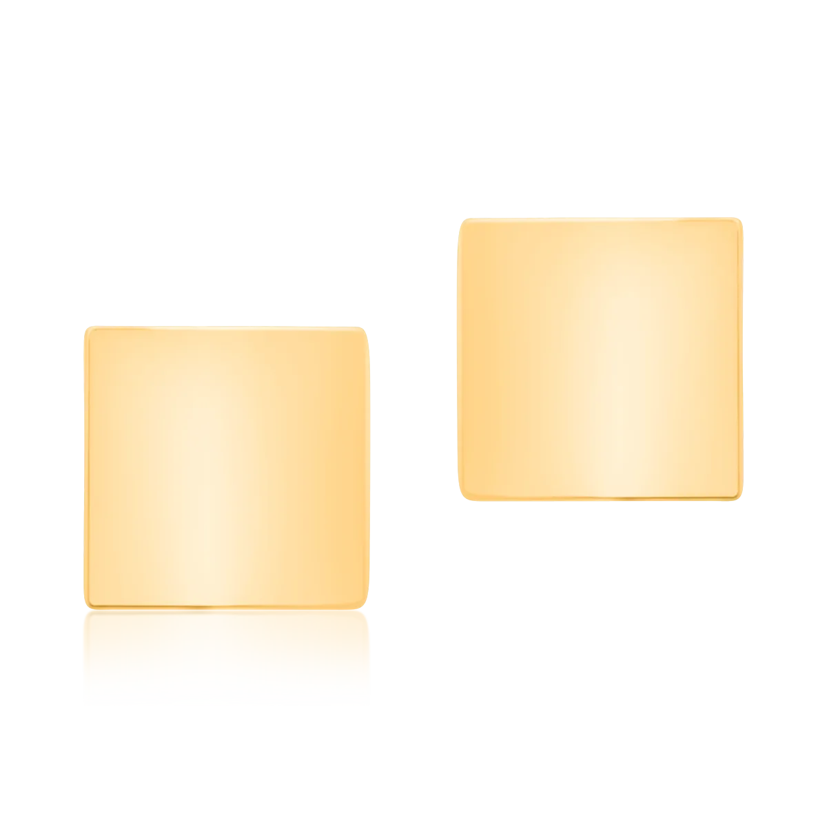 14K yellow gold earrings-1741