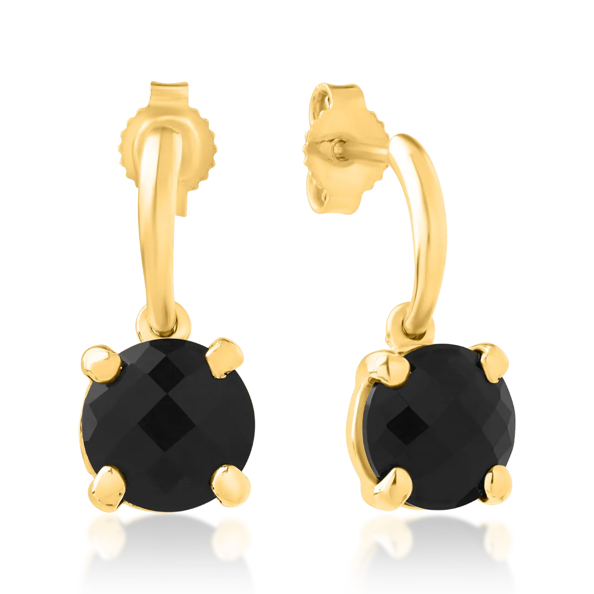 14K yellow gold earrings