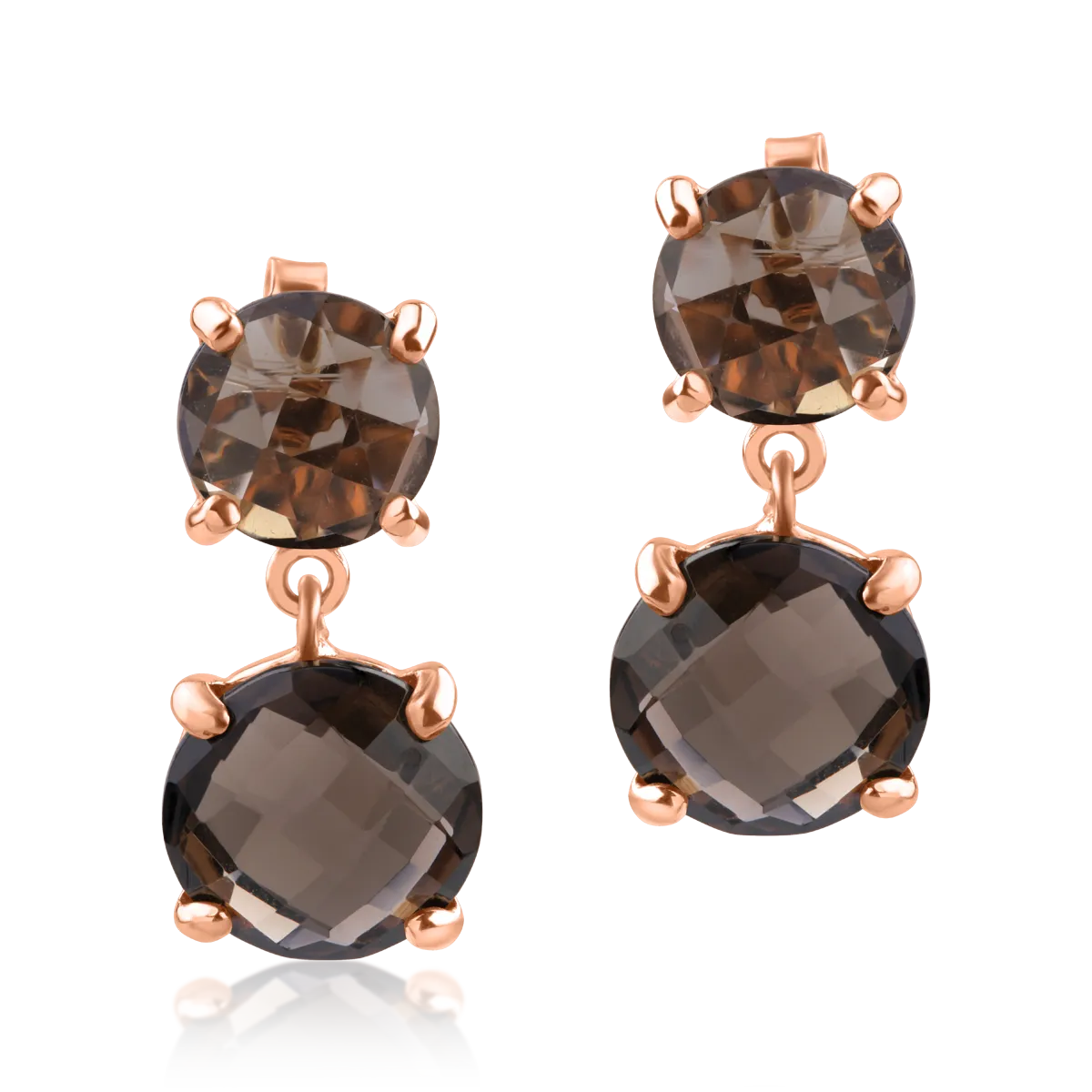 14K rose gold earrings