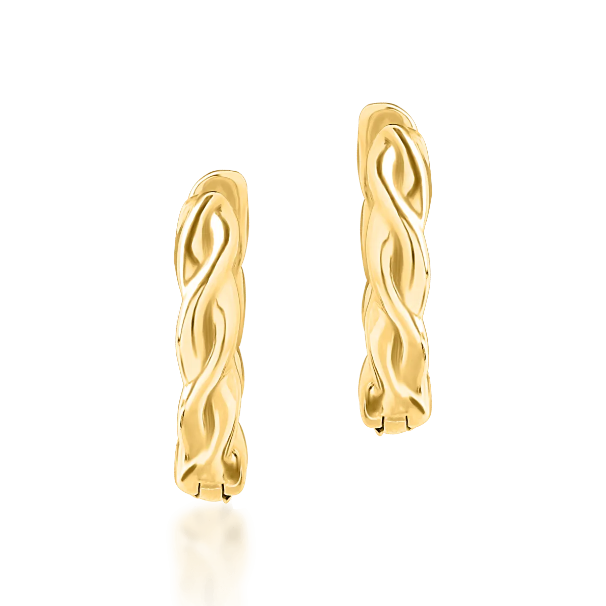 14K yellow gold earrings