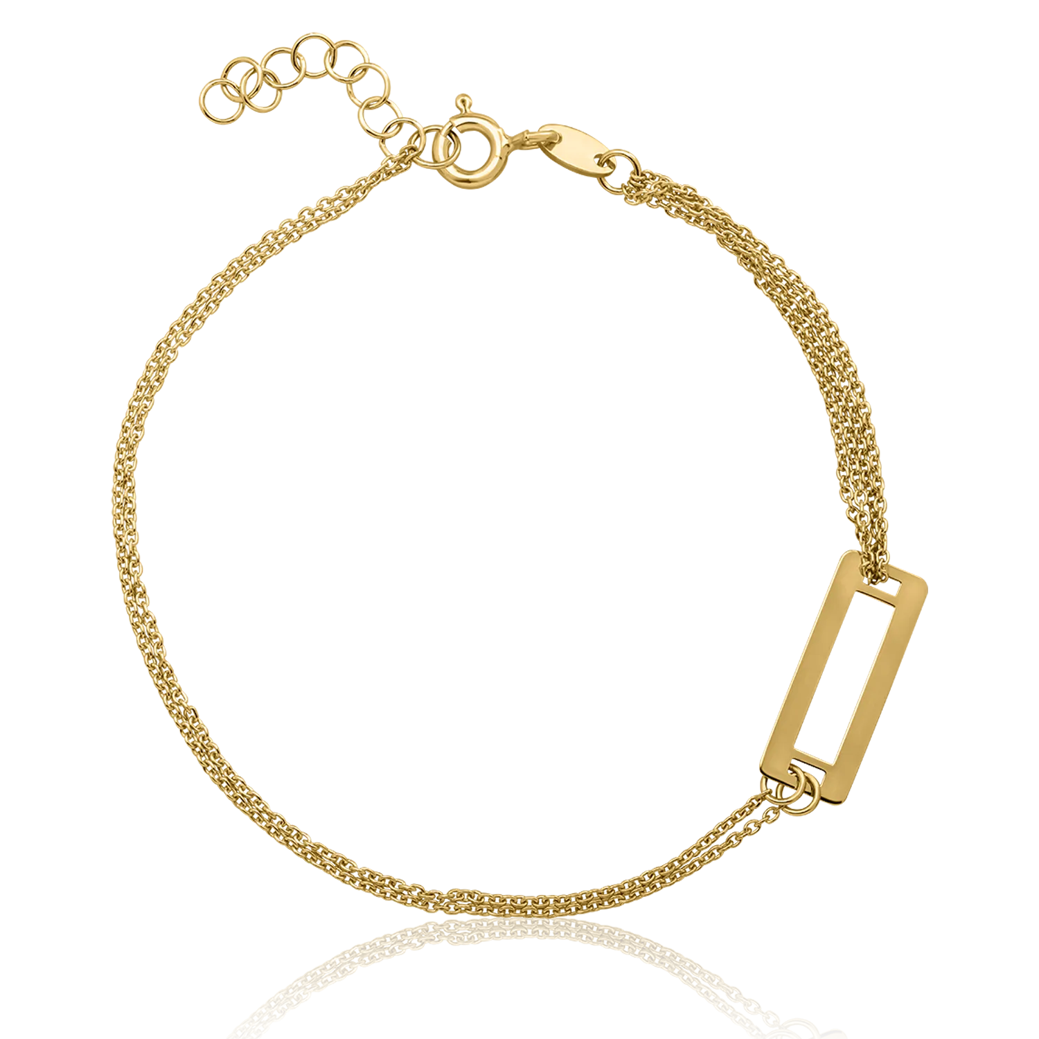 14K yellow gold bracelet