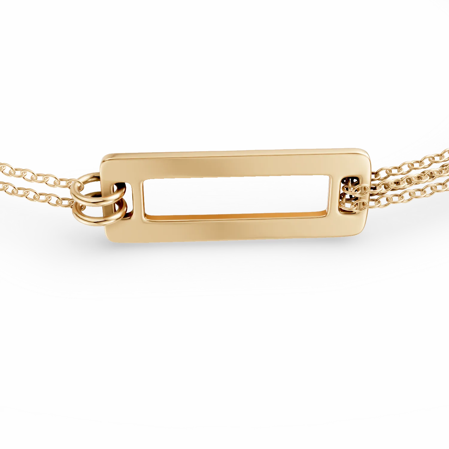 Bratara din aur galben de 14K