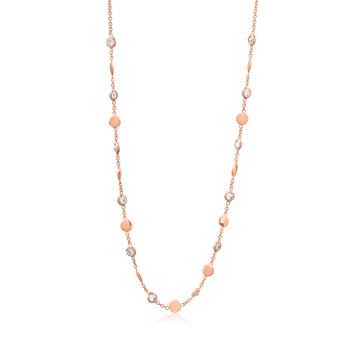 14k rose gold necklace