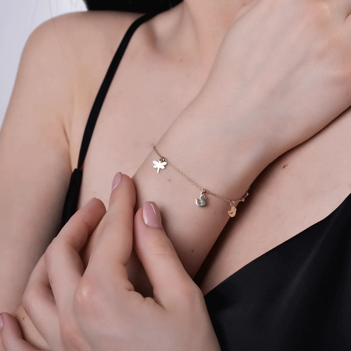 14K yellow gold bracelet