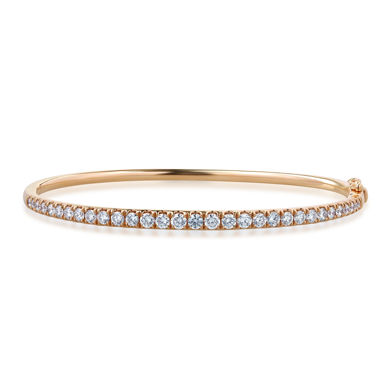 Bratara din aur roz de 18K cu diamante de 1.58ct-103889
