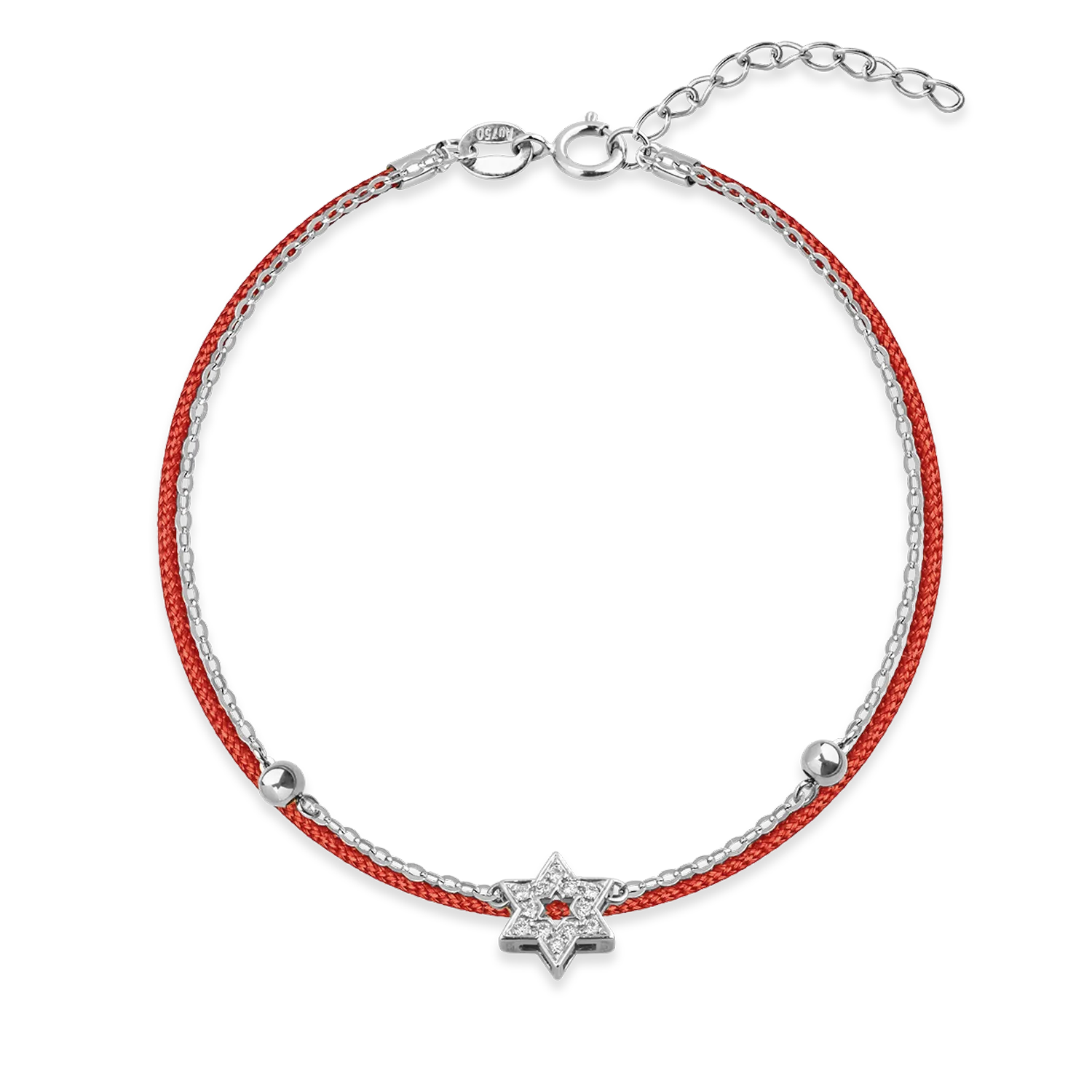 Bratara din aur alb cu diamante de 0.072ct