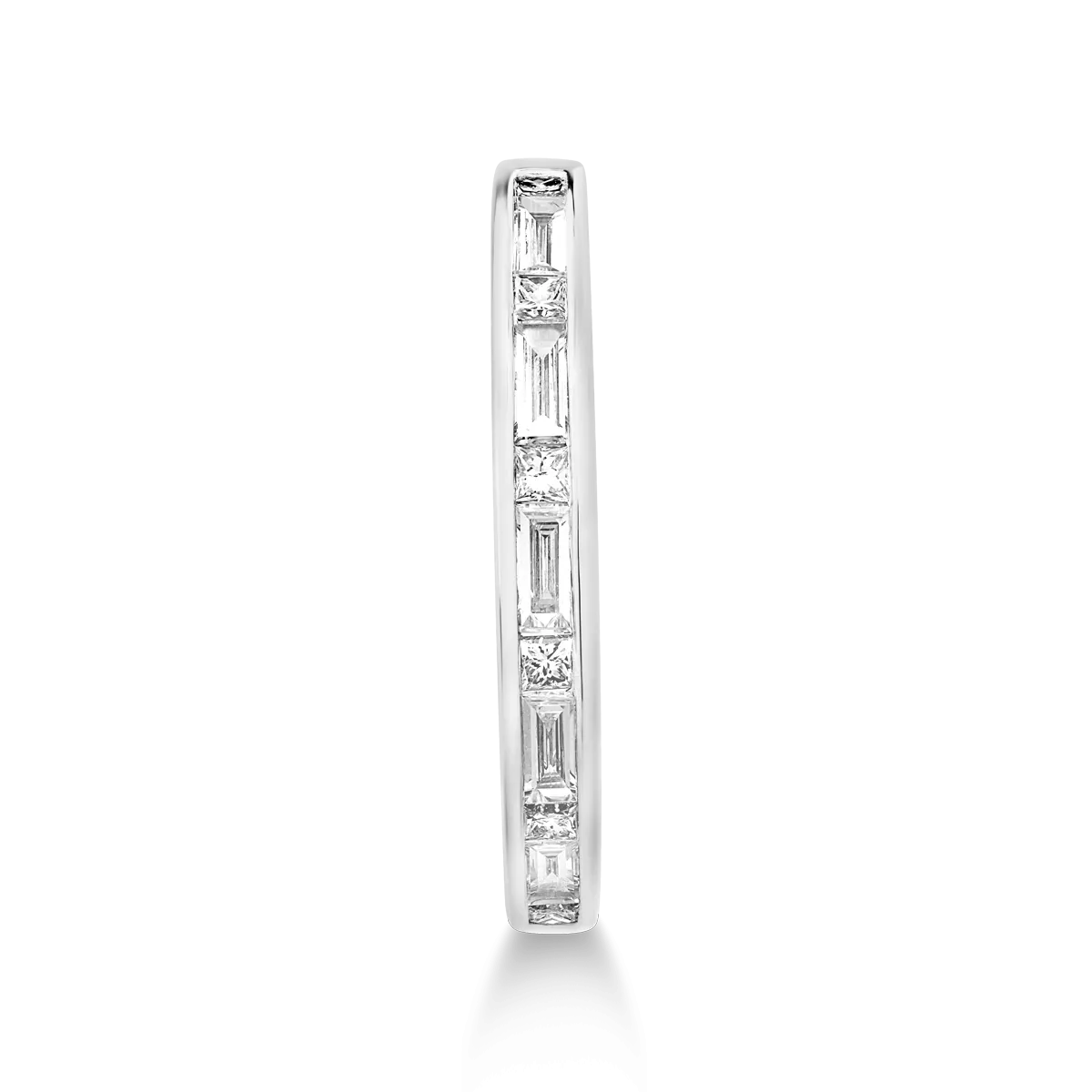 Inel din aur alb de 18K cu diamante de 0.33ct
