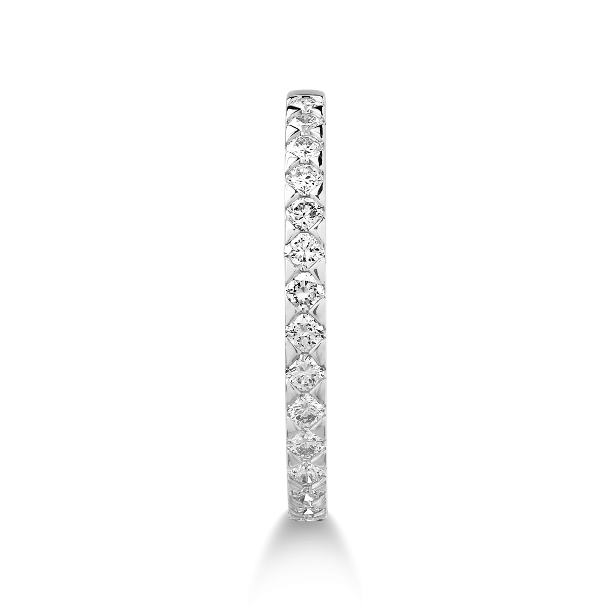 Inel din aur alb cu diamante de 0.23ct