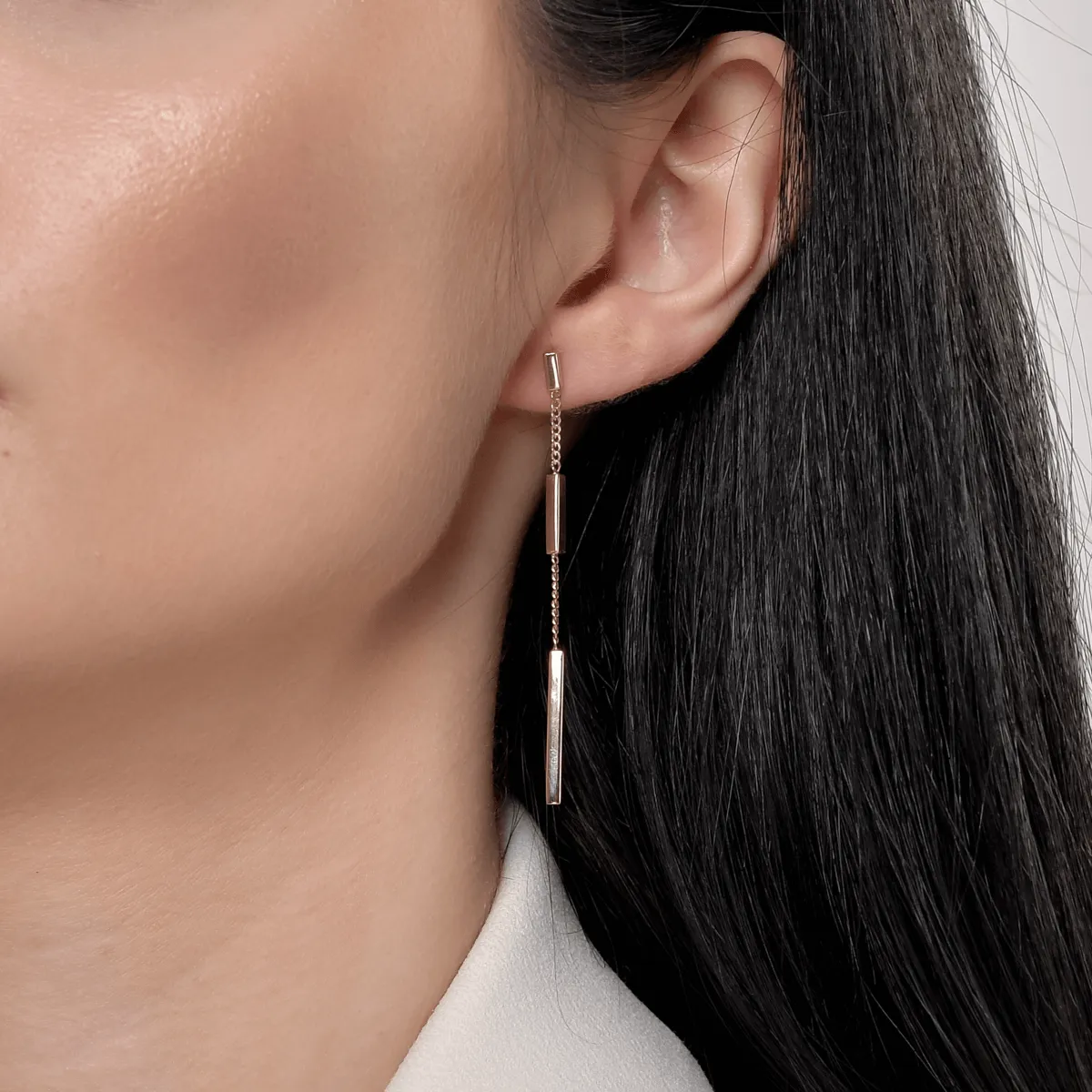 14K yellow gold earrings