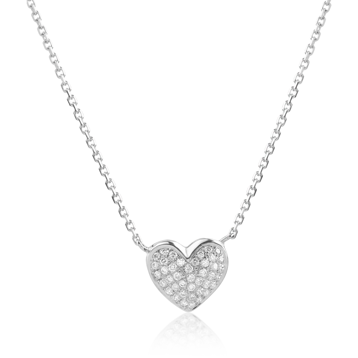 Wisiorek z 18K białego złota z diamentami o masie 0.087ct-121896