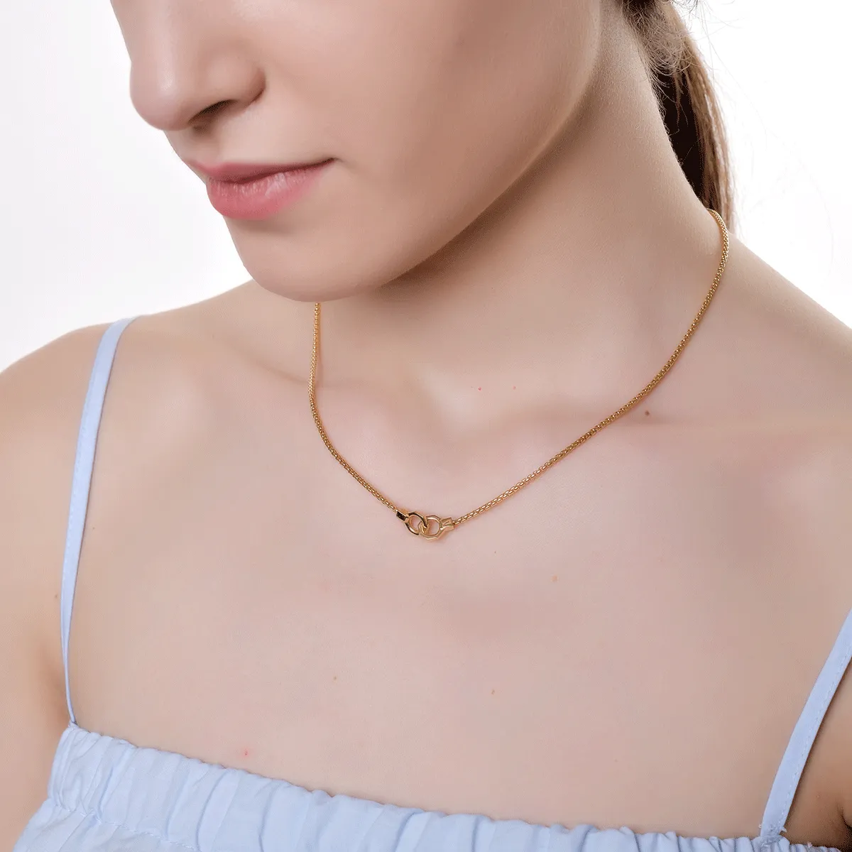 14K yellow gold chain