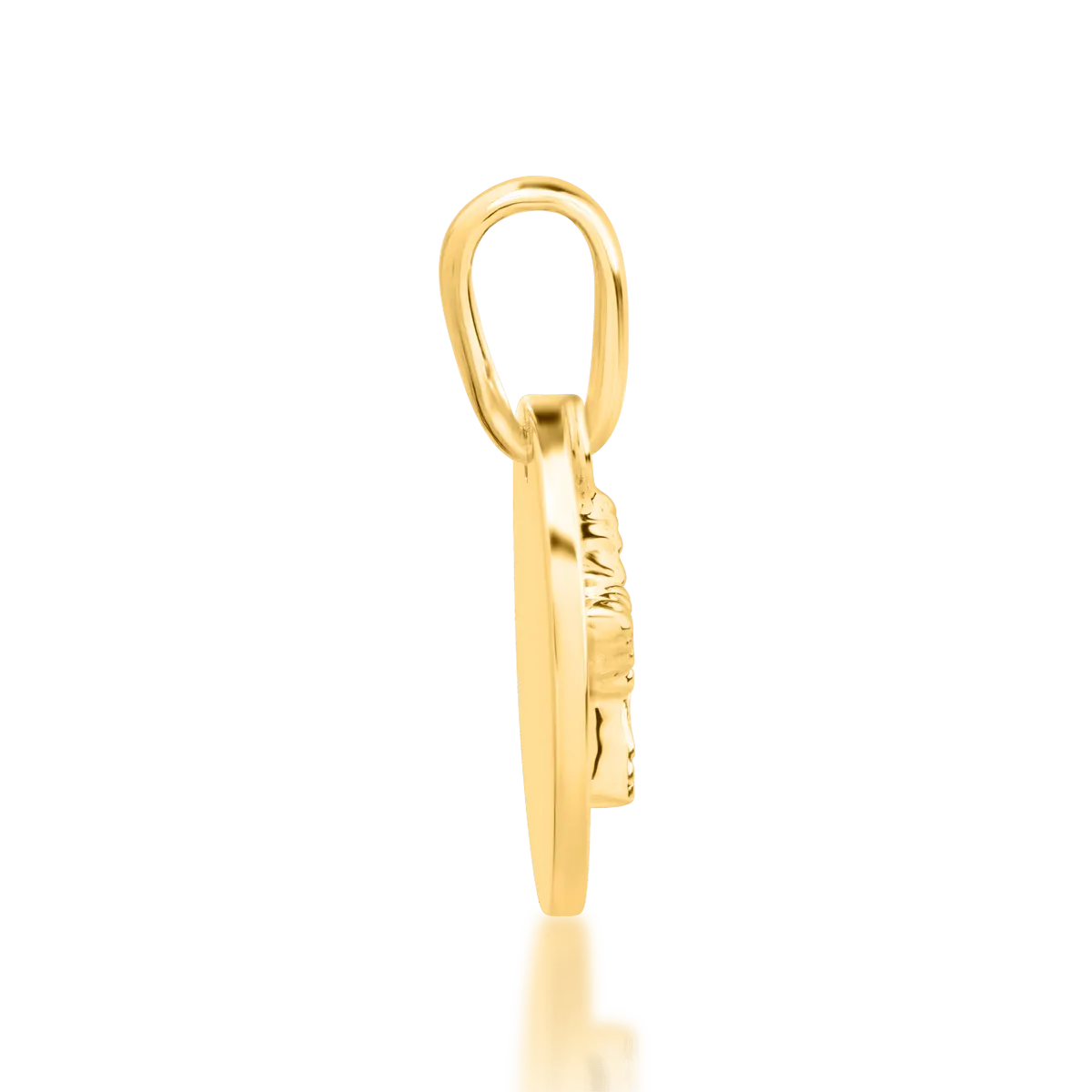 14K yellow gold pendant