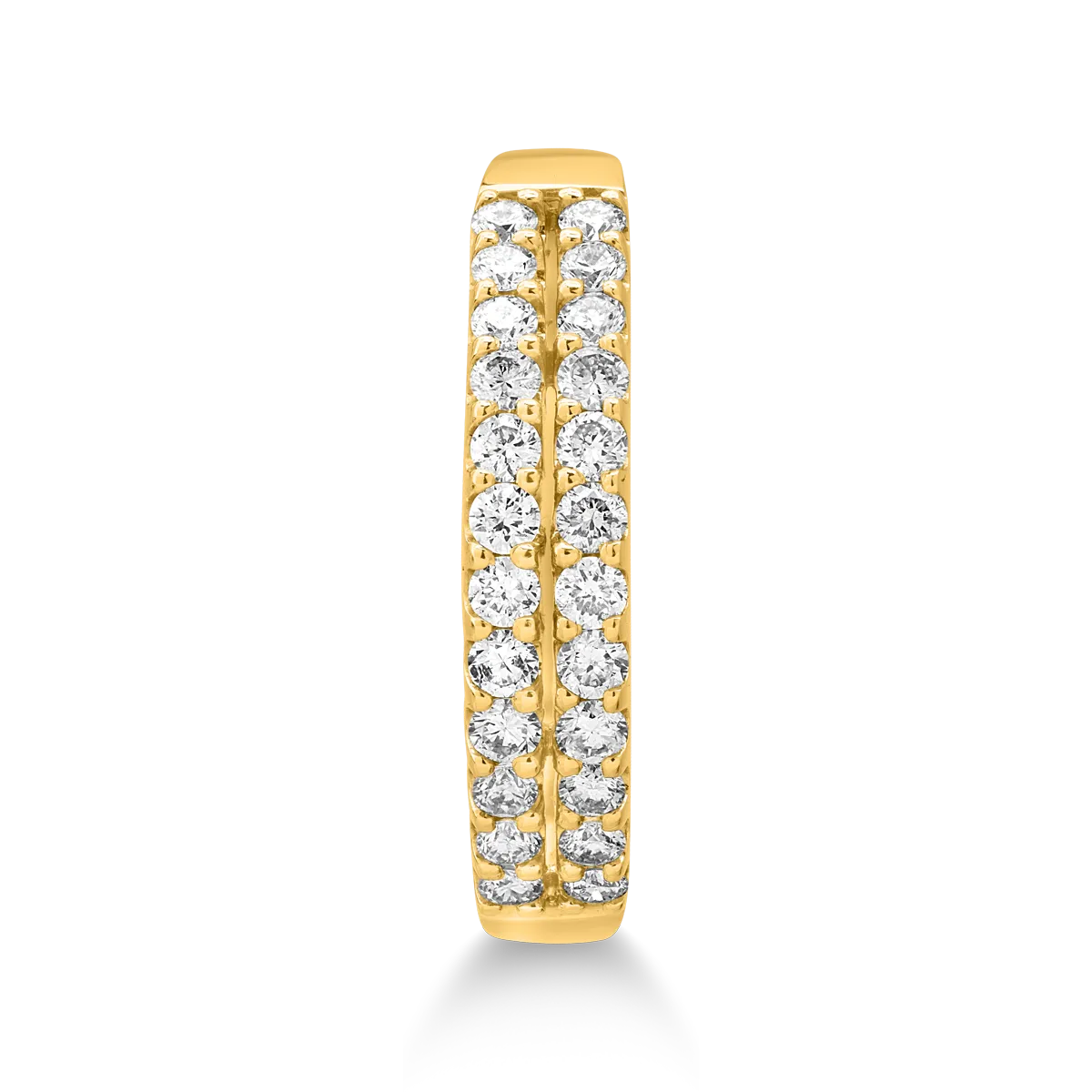 Inel din aur galben cu diamante de 0.504ct