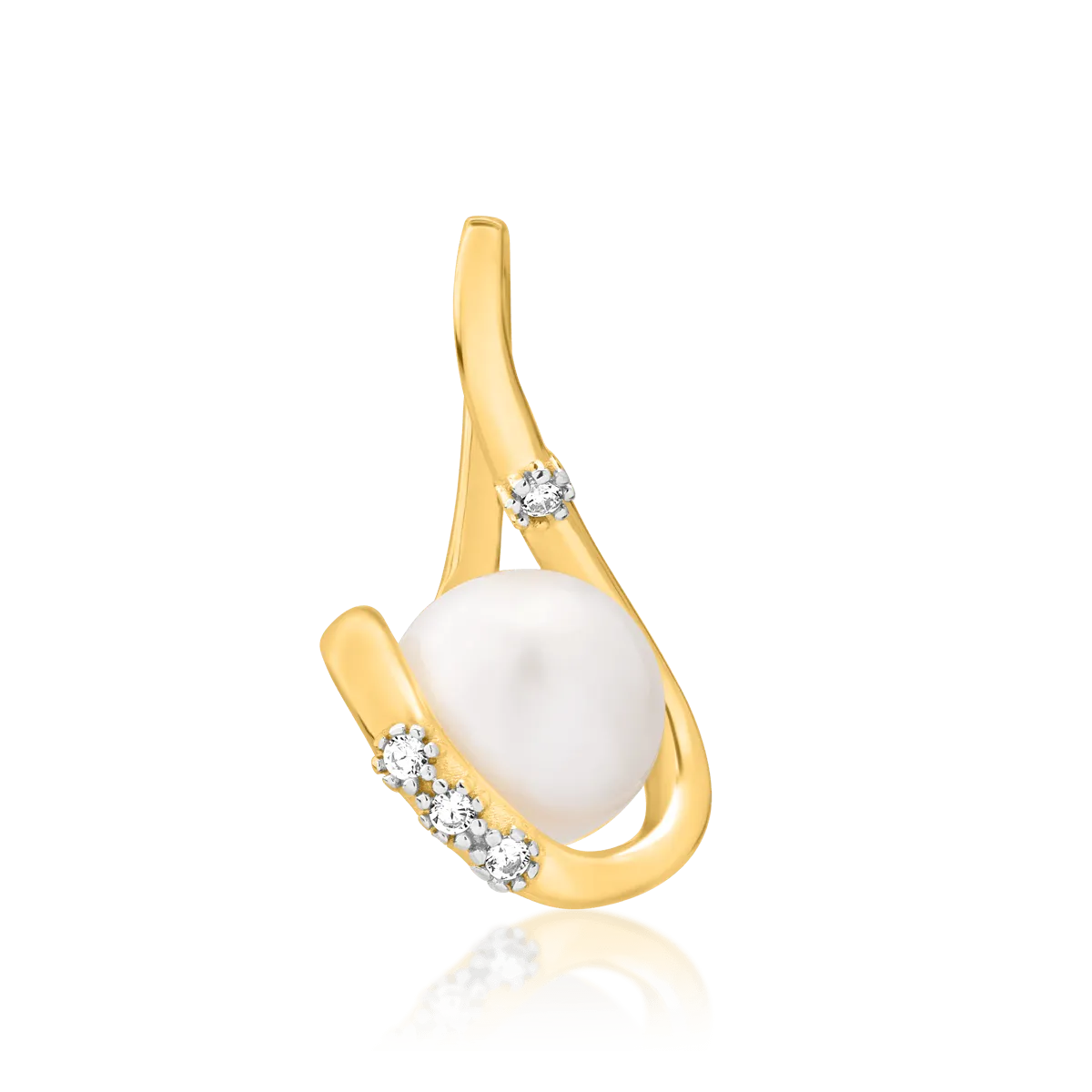 Pandantiv din aur galben