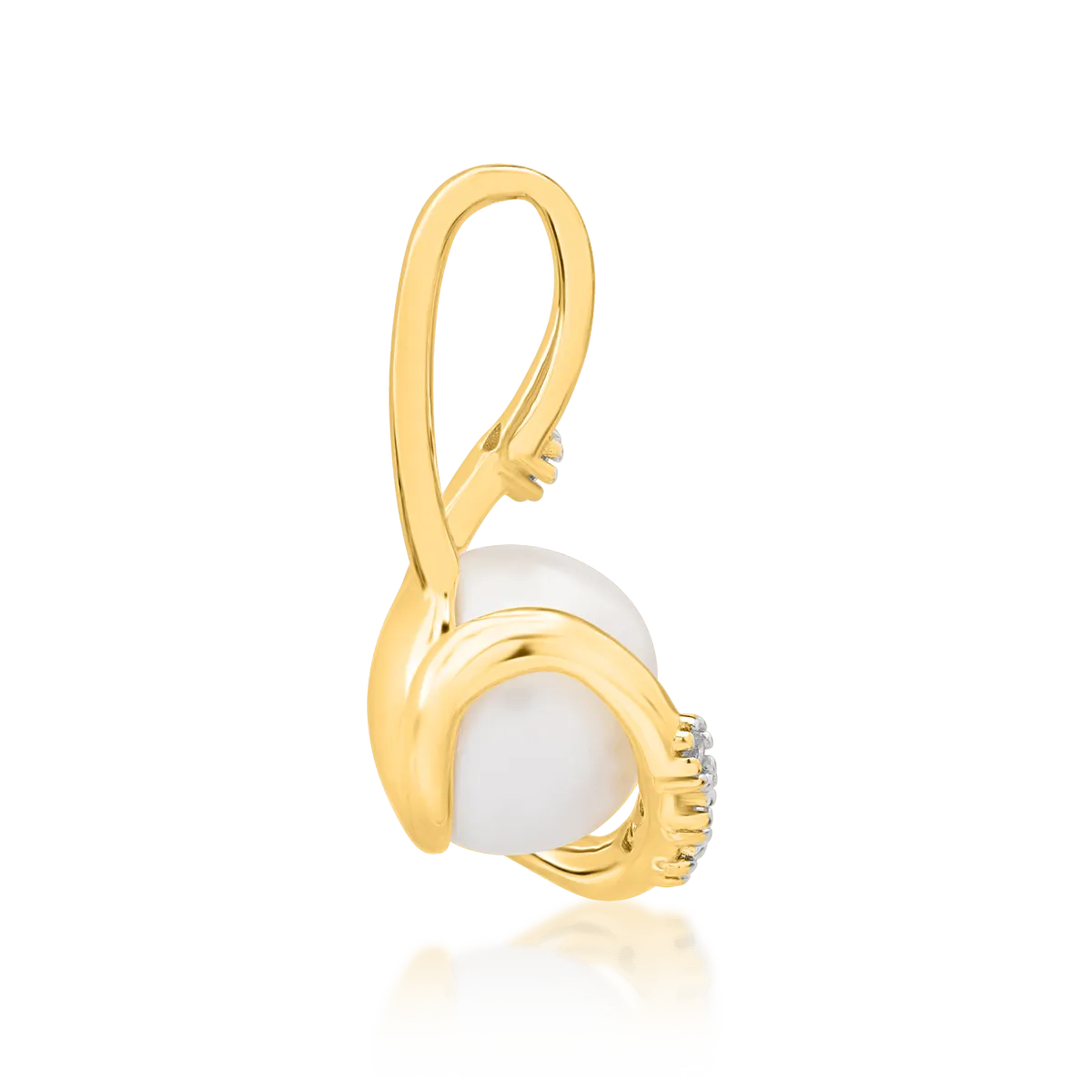 Wisiorek z 14K żółtego złota