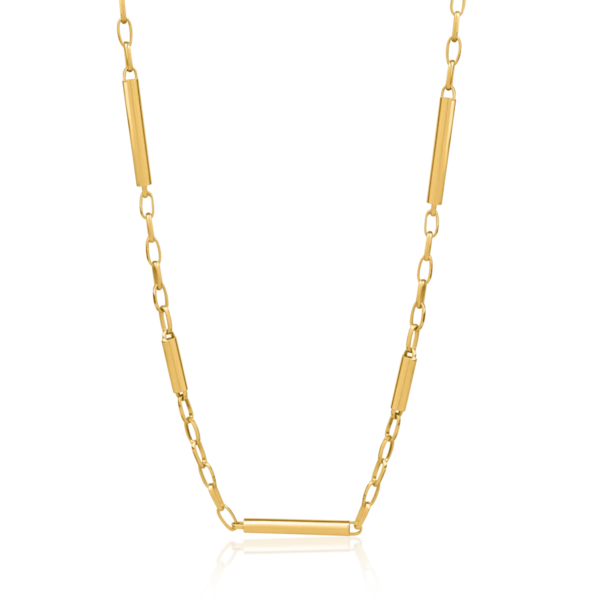 14K yellow gold men's chain