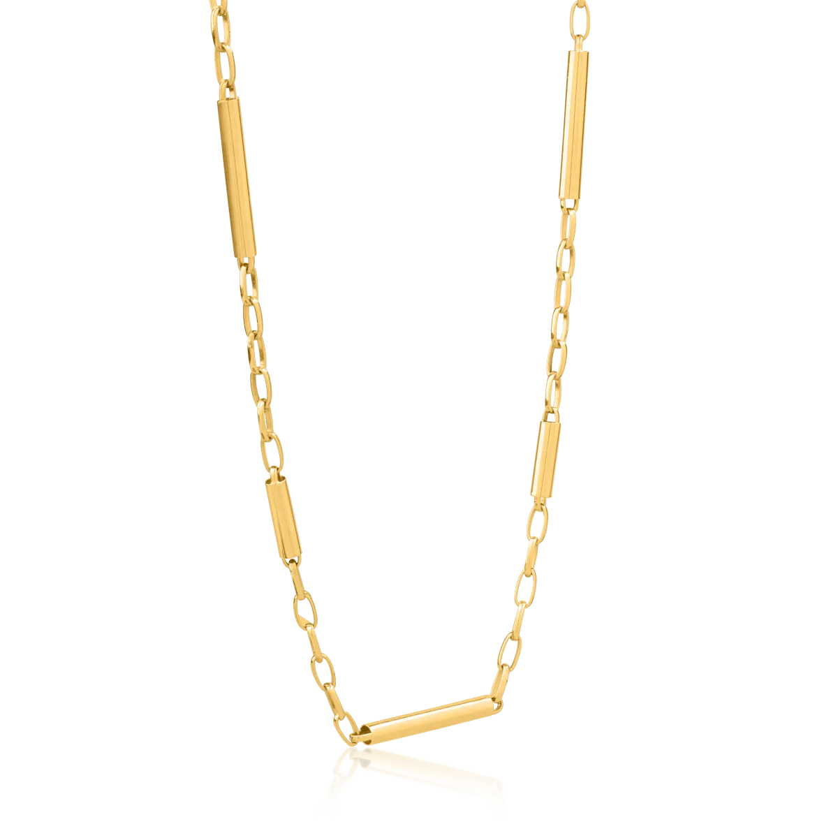 14K yellow gold men's chain