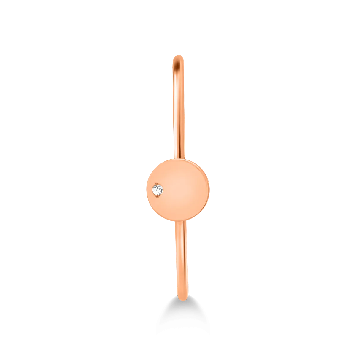 14K rose gold ring