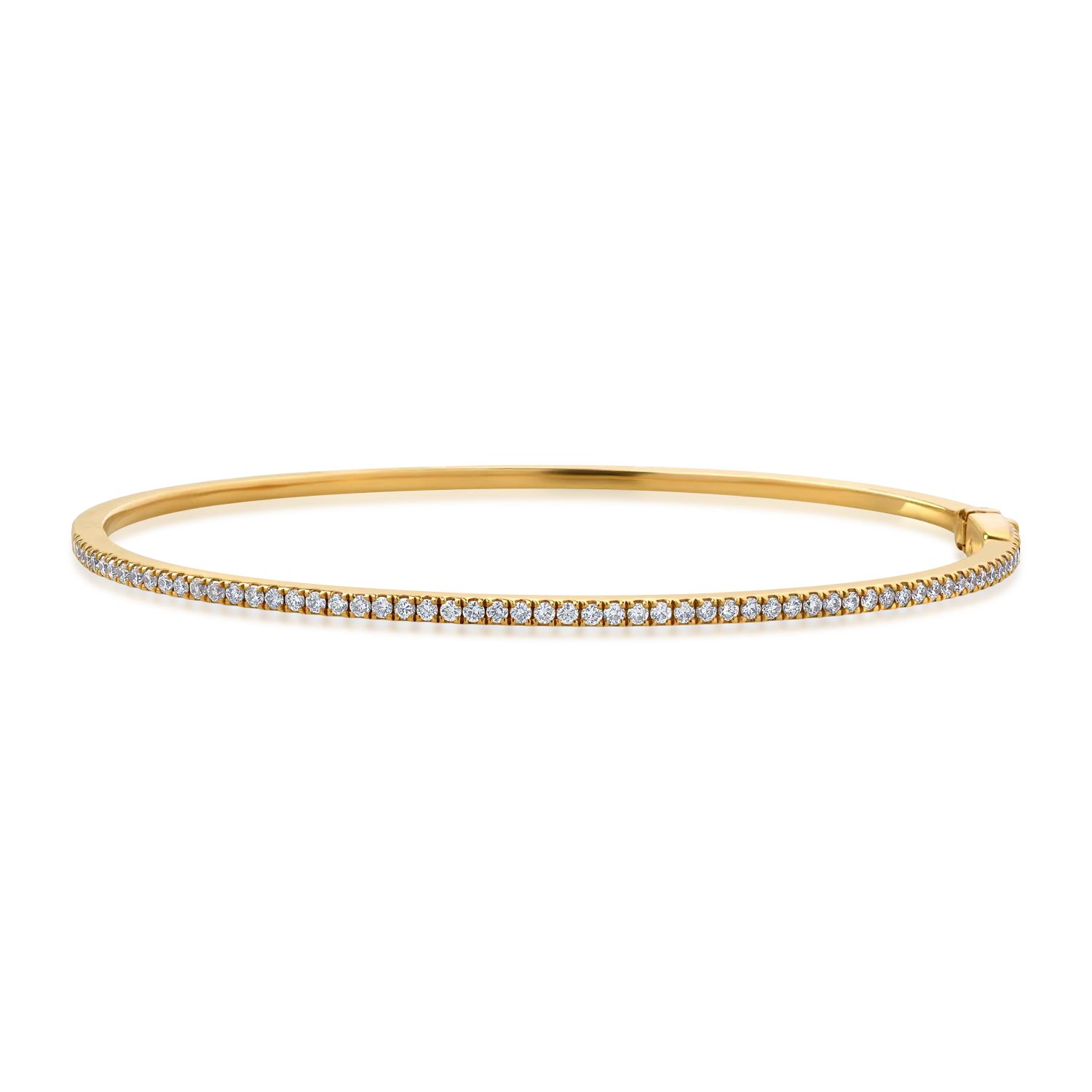 18K yellow gold bracelet with 0.6ct diamonds