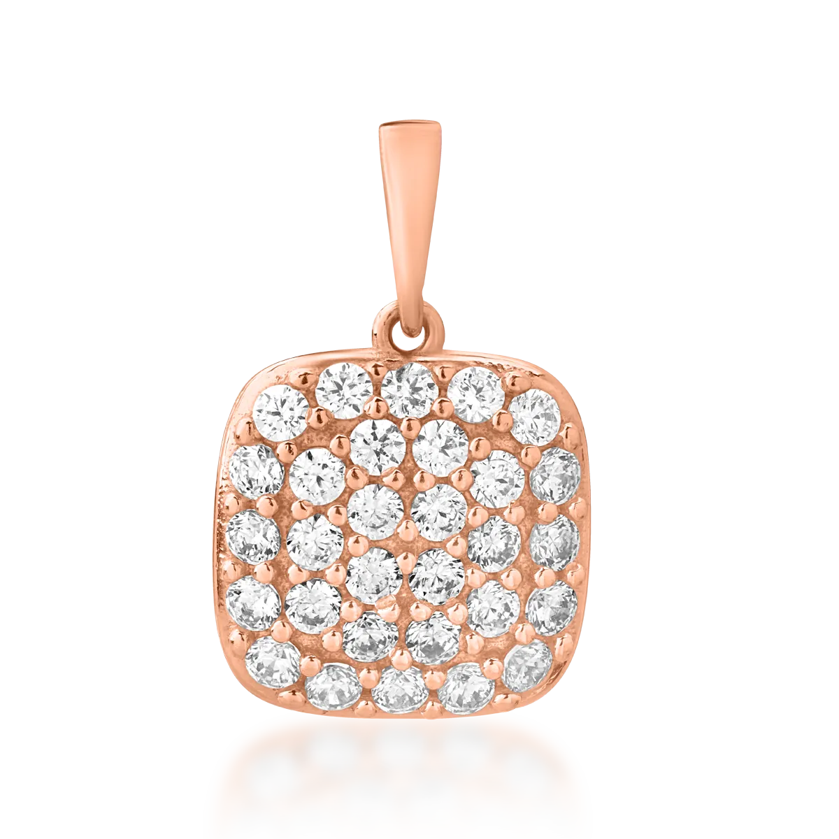 Висулка от розово злато 14К-112394
