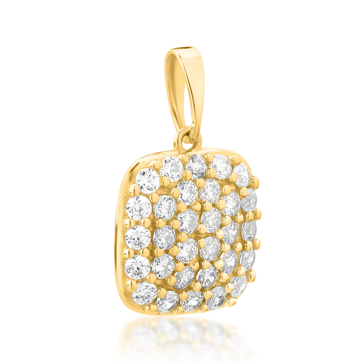 14K yellow gold pendant