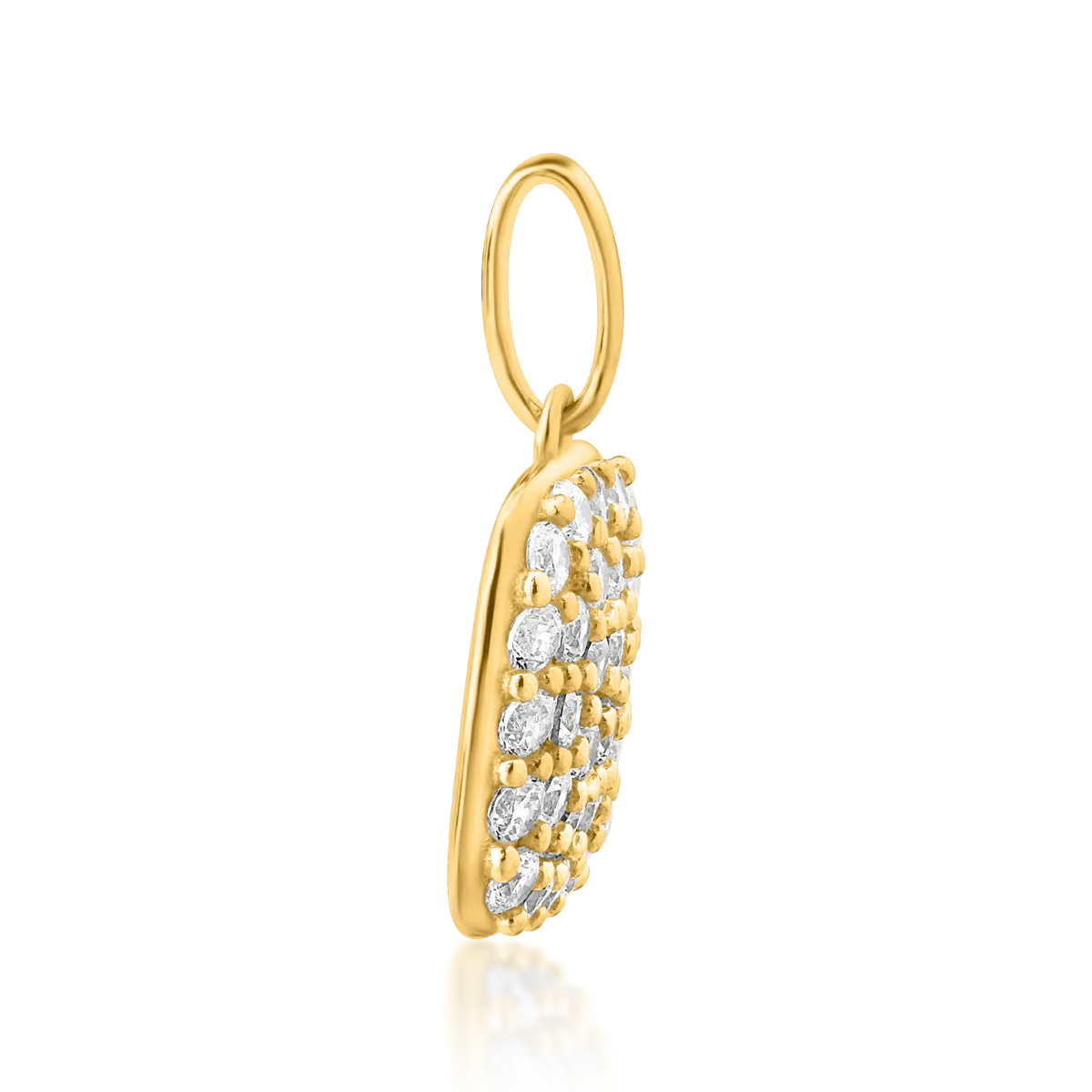 14K yellow gold pendant