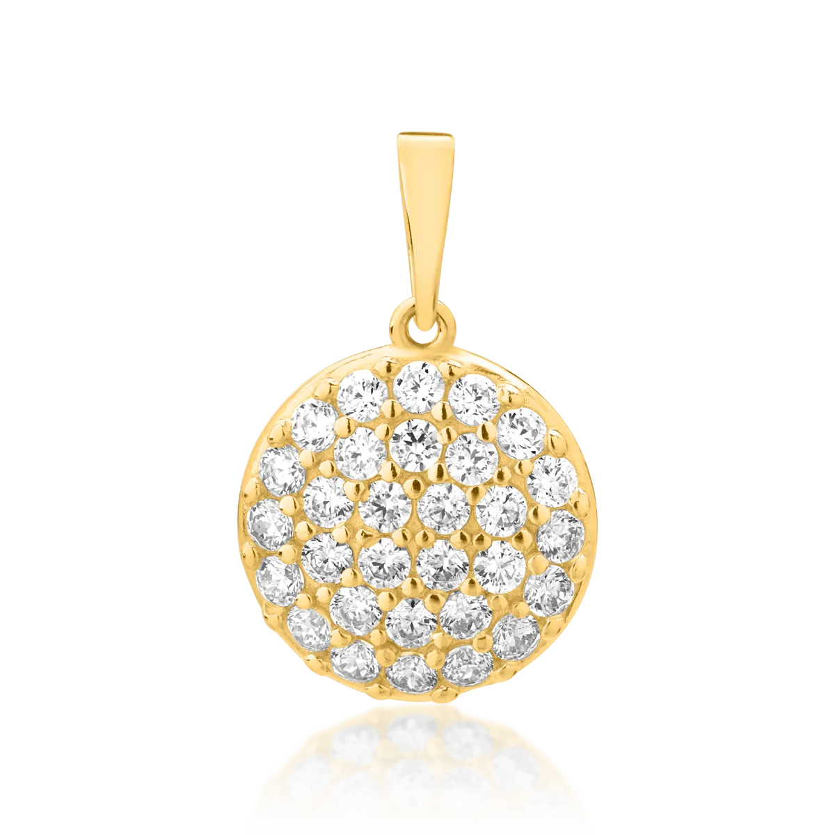 14K yellow gold pendant