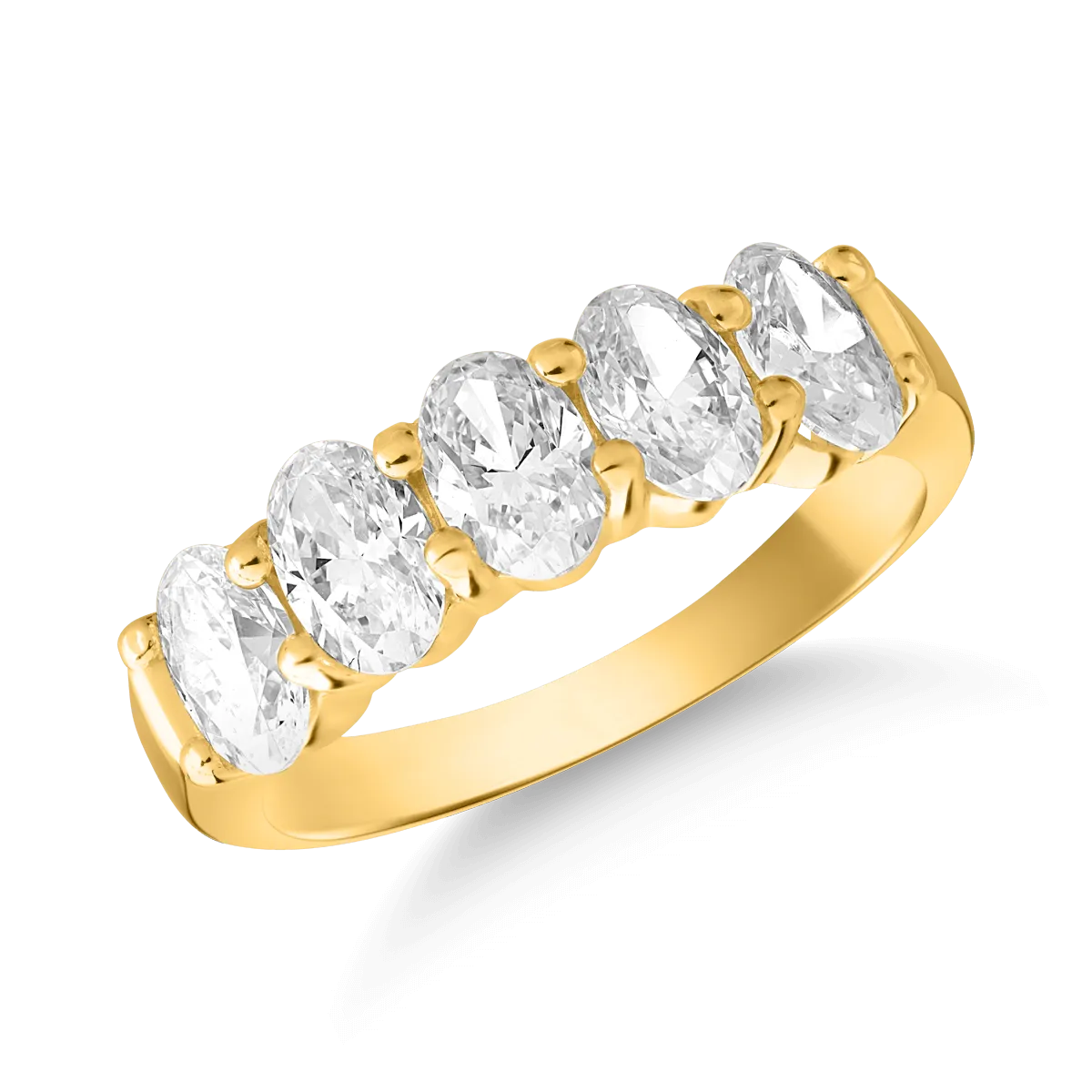 Inel din aur galben de 14K-112530