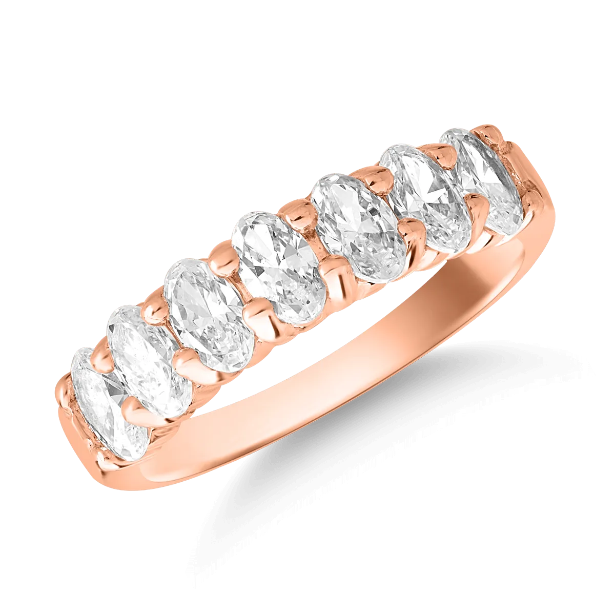 14K rose gold ring