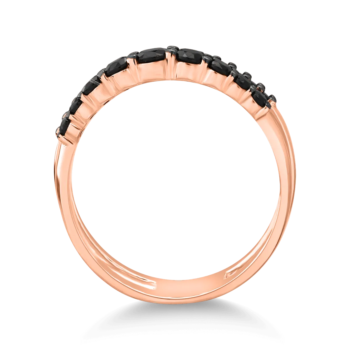 14K rose gold ring