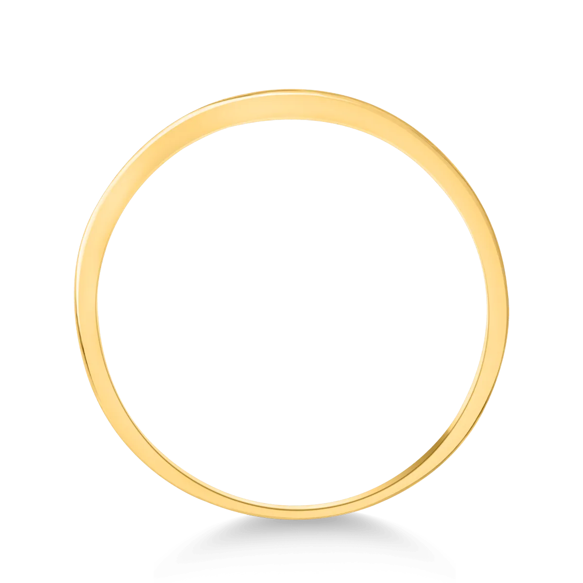 Пръстен от жълто злато 14К