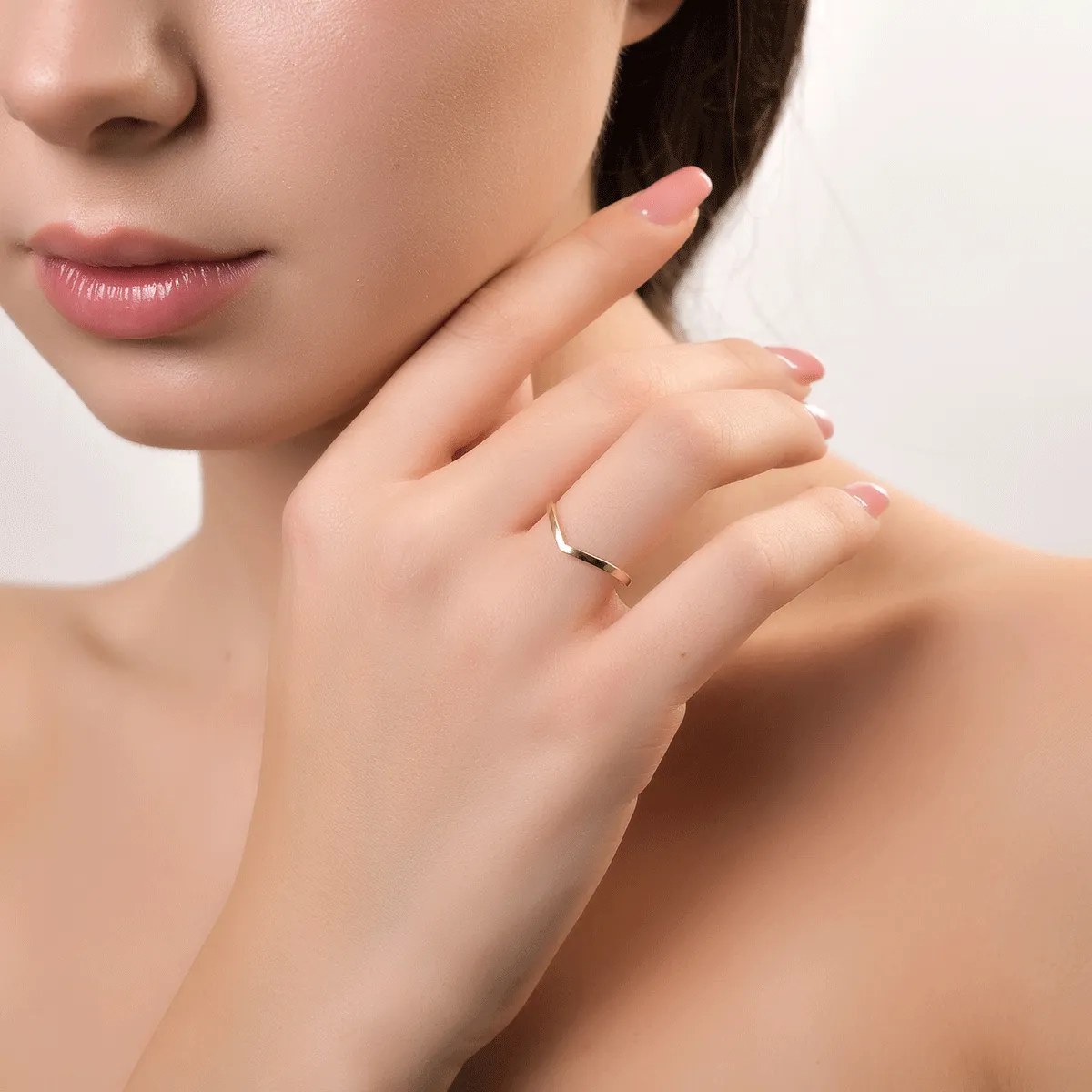 Пръстен от жълто злато 14К