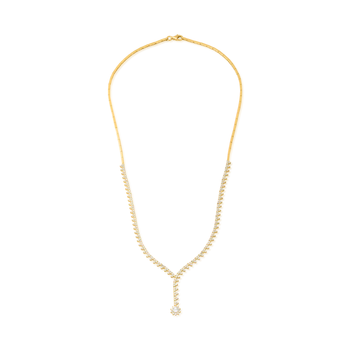 Colier din aur galben de 14K-112715