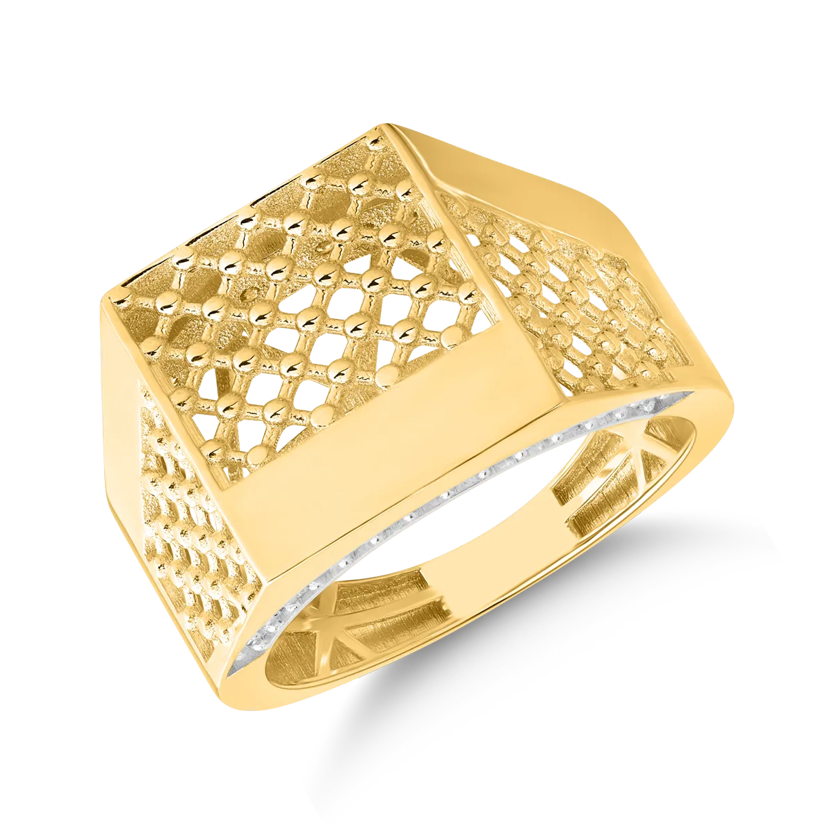 14K yellow gold ring