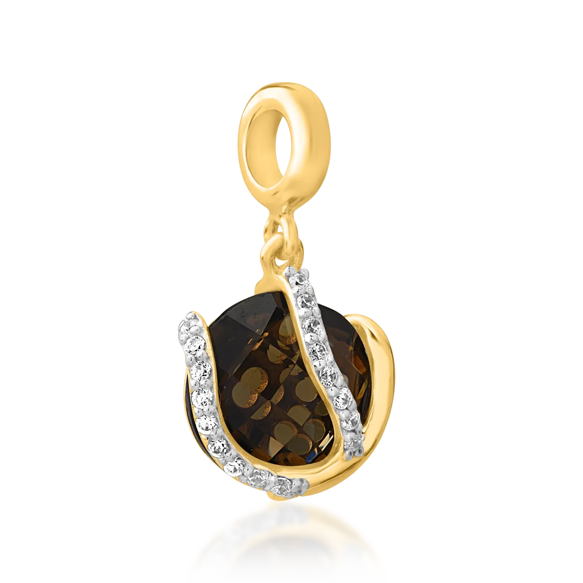 14K yellow gold pendant