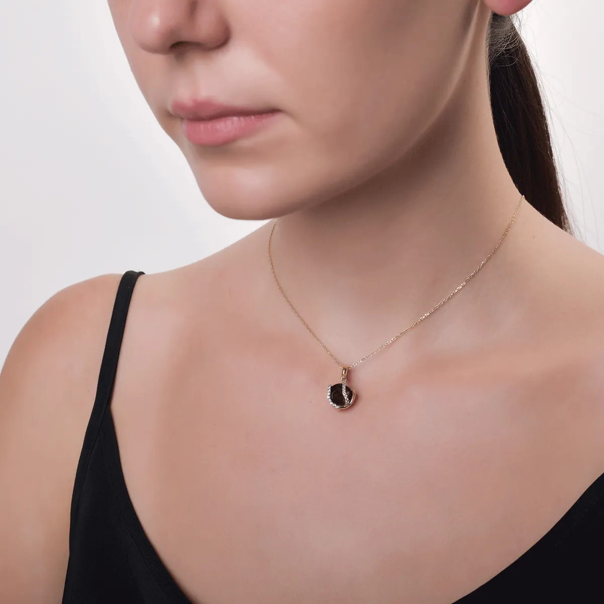 14 k sárga arany pandant
