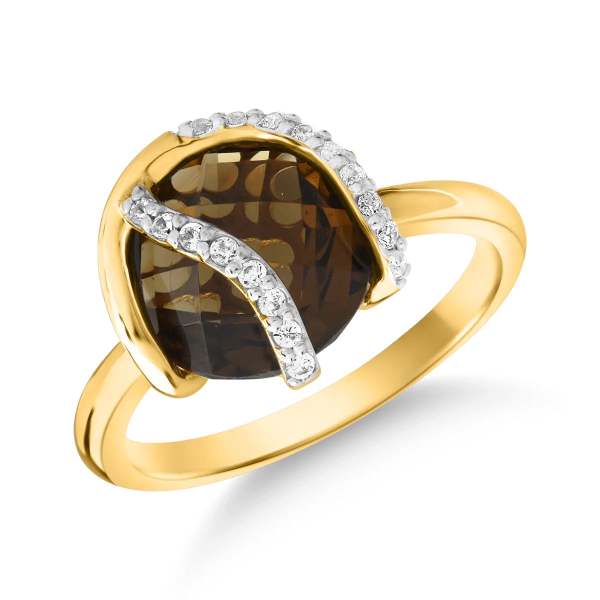 14K yellow gold ring