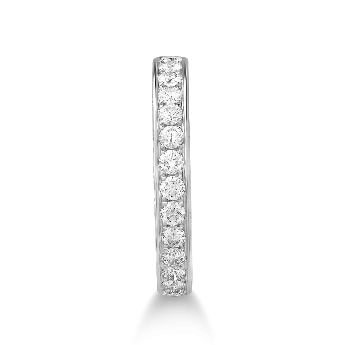 Pierścionek z 18K białego złota i diamenty 1.25ct