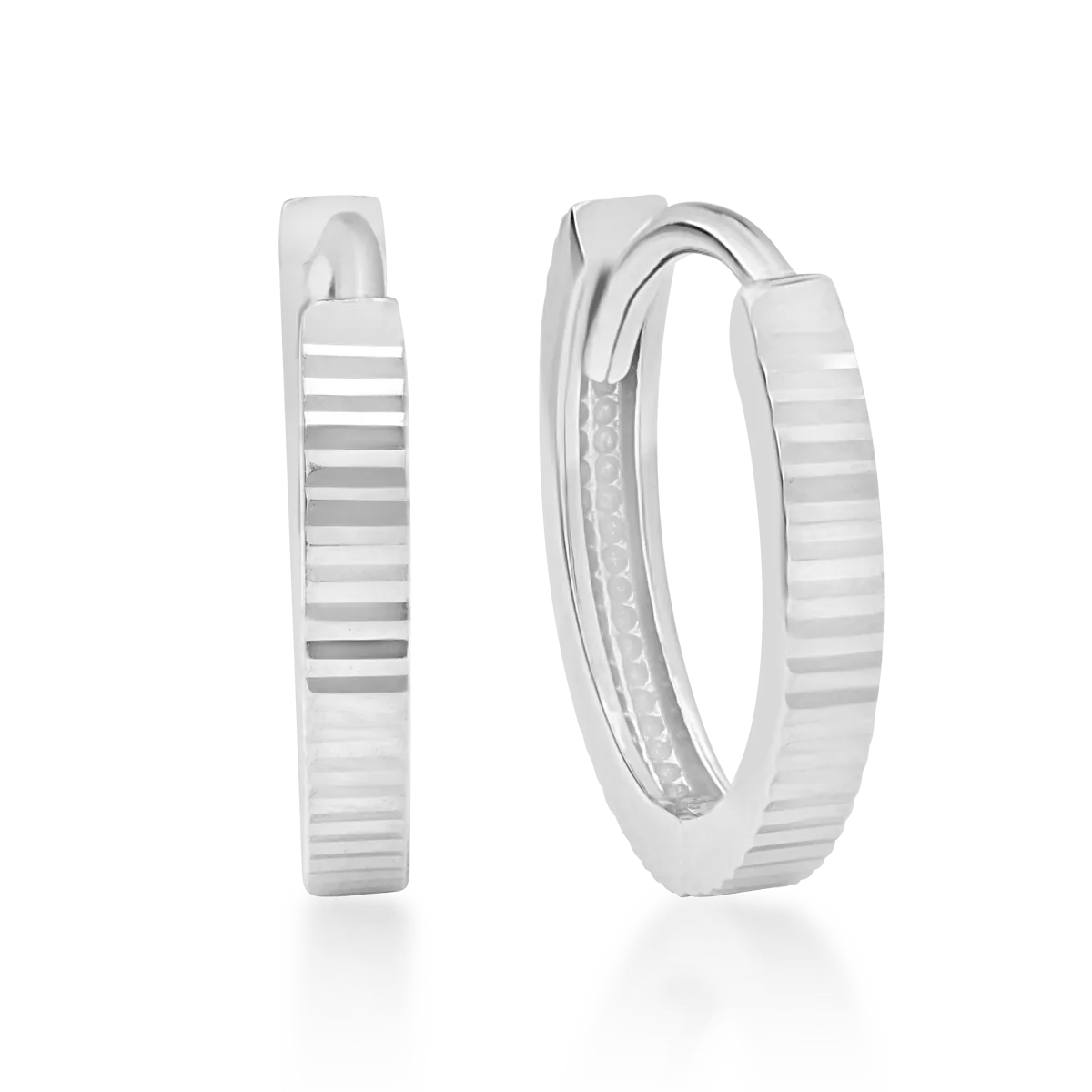 Cercei pentru copii din aur alb